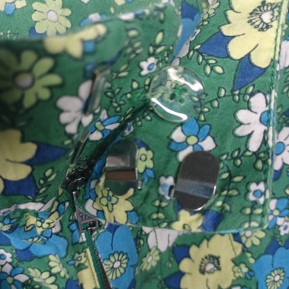 Free People Floral Blue and Yellow Maxi Skirt - Picture 11 of 13